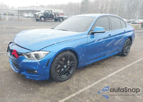 2018 BMW 340I xDrive z USA, uszkodzony, nr VIN WBA8B7G5XJNU94781
